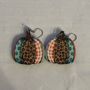 Multi-pattern Pumpkin Earrings